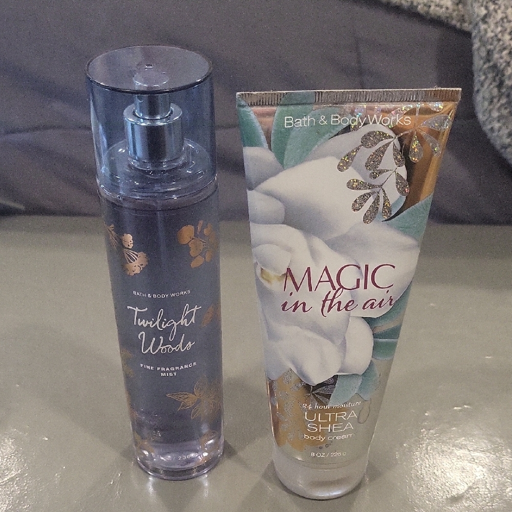 Bath & Body Works Twilight Woods and Magic in the Air Set